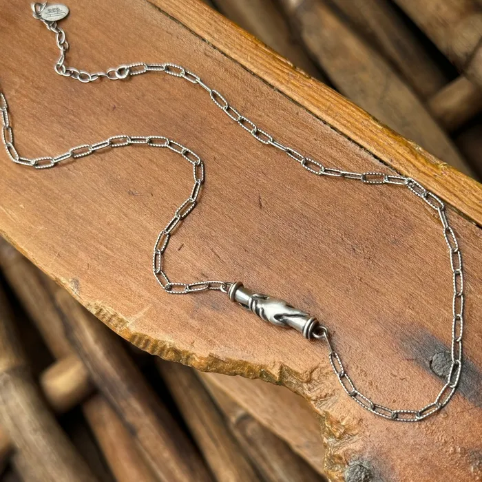 Necklaces HeidiJHale Designs Sterling Silver Never Alone Necklace