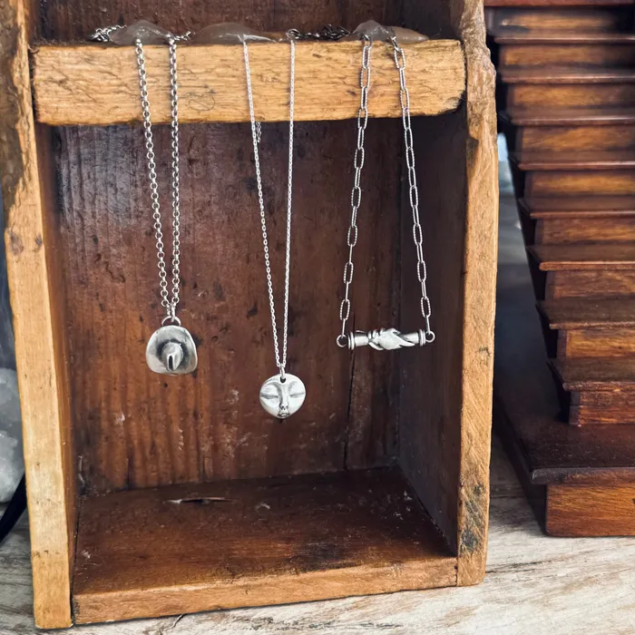 Necklaces HeidiJHale Designs Sterling Silver Never Alone Necklace