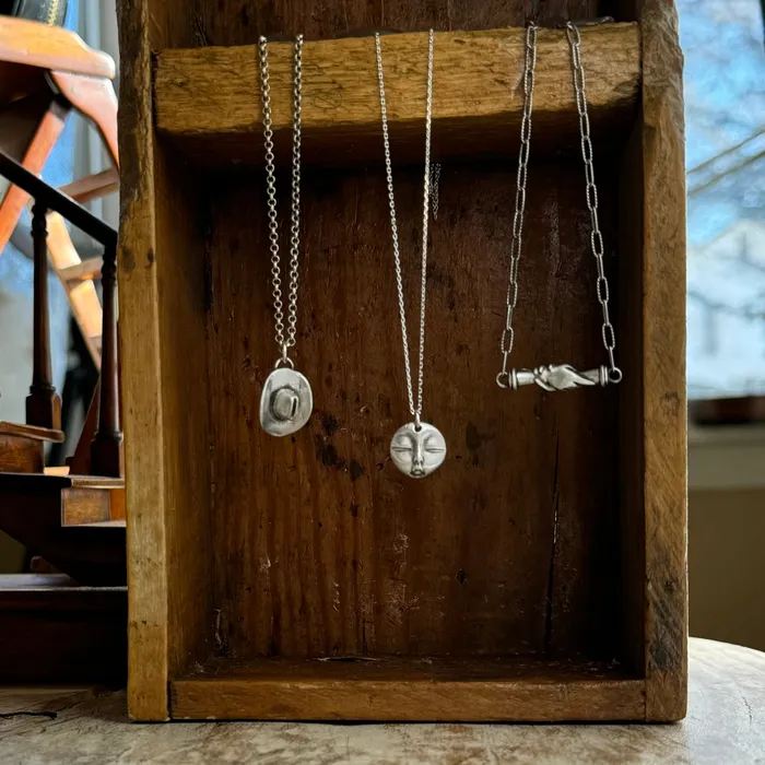 Necklaces HeidiJHale Designs Sterling Silver Never Alone Necklace