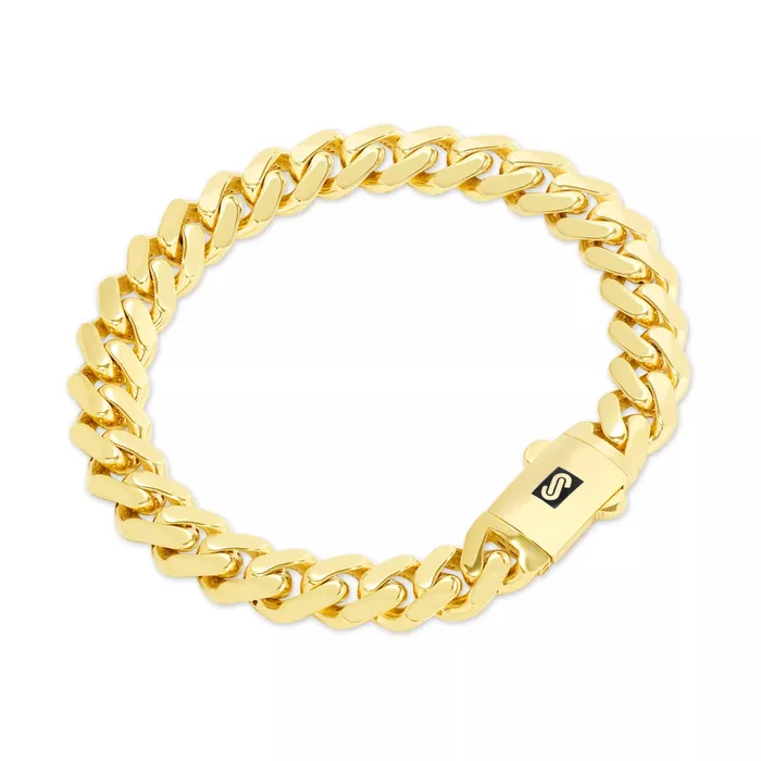 10k Yellow Gold Royal Monaco Miami Cuban Link 75mm Chain Bracelet Box Clasp 8 Goldiacom Bracelets 10k Yellow Gold Royal Monaco Miami Cuban Link 75mm Chain Bracelet Box Clasp 8 Goldiacom Bracelets
