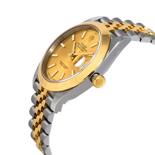 Bracelets Original Rolex Datejust 41 Champagne Dial Steel and 18K Yellow Gold Jubilee Bracelet Mens Watch 126303CSJ JMS always Bracelets Original Rolex Datejust 41 Champagne Dial Steel and 18K Yellow Gold Jubilee Bracelet Mens Watch 126303CSJ JMS always