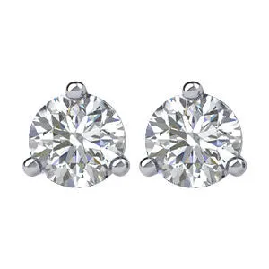 Earrings Goldia 14 CTW Diamond Friction Post Stud Earrings