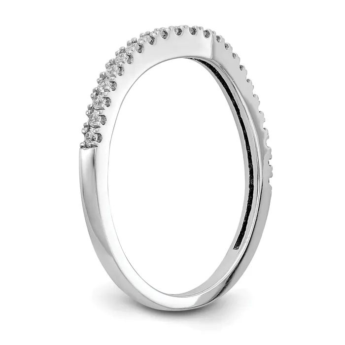 Goldia Rings 14k White Gold 18 Ct Lab Grown Diamond VSSI G Wedding Band Ring