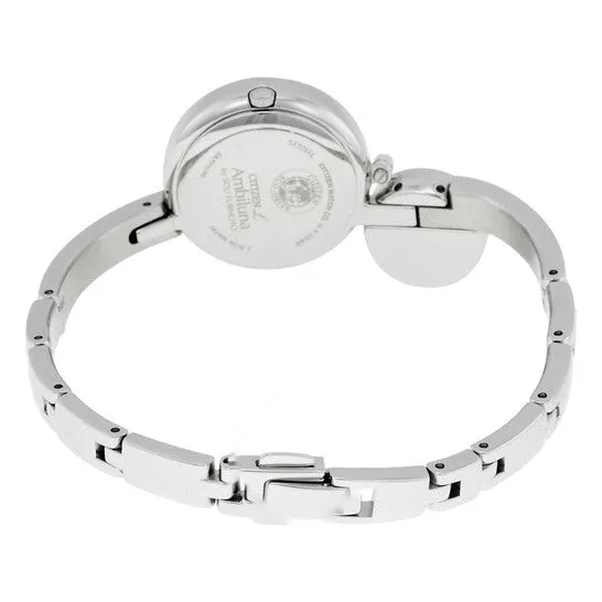 JMS always Watches Original Citizen Silhouette Silver Dial Ladies Watch EW549083A