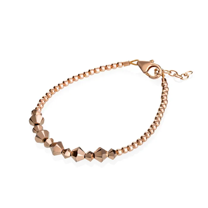 Bracelets Rose Gold Beaded Adjustable Bracelet Perfect Piercing