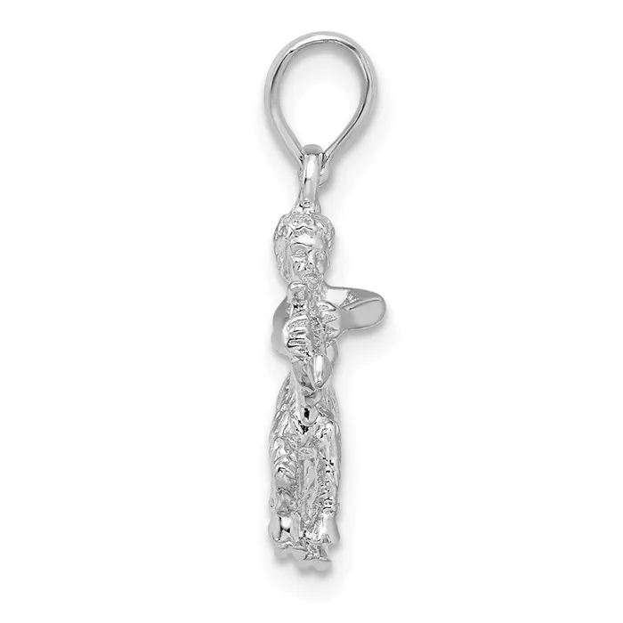 Sterling Silver Polished 3D Sagittarius Zodiac Pendant TreasureFineJewelers Necklaces