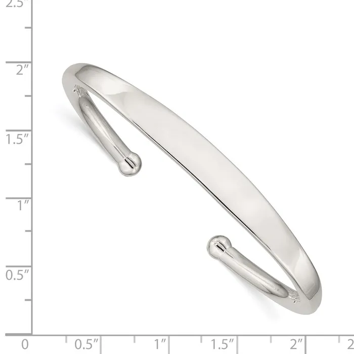 Bracelets Sterling Silver Fancy 675mm Cuff Bangle BraceletWBCQB76 WB Choice Jewelry Bracelets Sterling Silver Fancy 675mm Cuff Bangle BraceletWBCQB76 WB Choice Jewelry