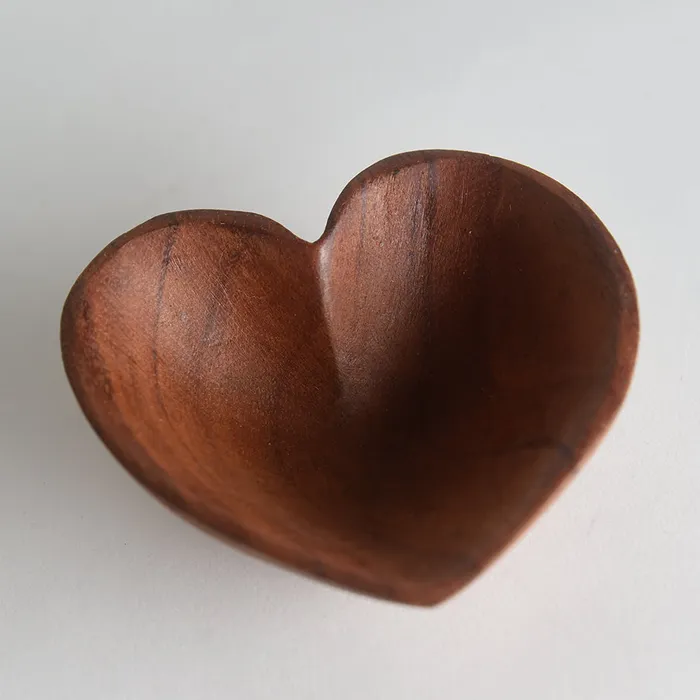 Necklaces projecthavehope2 Hand Carved Wood Heart Bowl