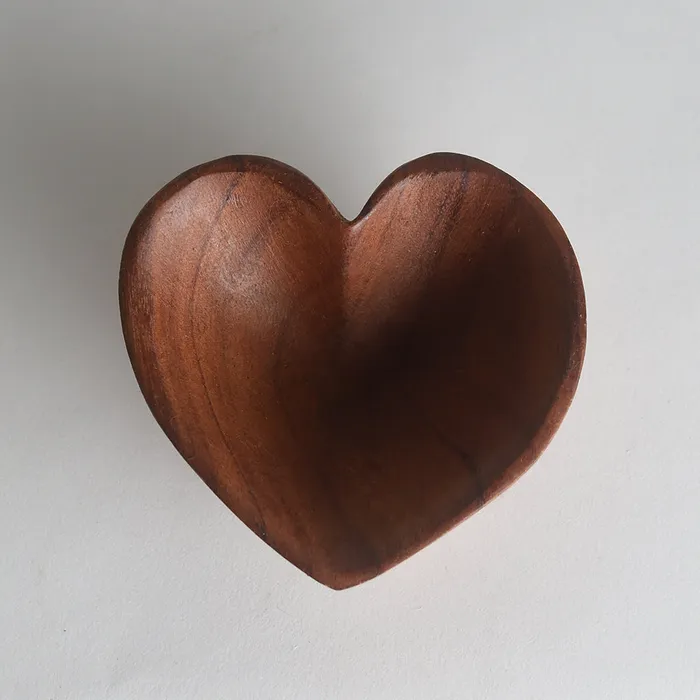 Necklaces projecthavehope2 Hand Carved Wood Heart Bowl