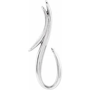 Necklaces WB Choice Jewelry 14K White Freeform 1618 Necklace86734101PSTWBC