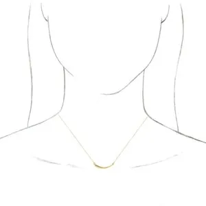 Necklaces WB Choice Jewelry 14K Yellow Horn 1618 Necklace86666102PSTWBC