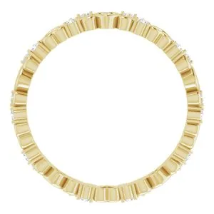 Rings 14K Yellow 16 CTW Heart Diamond Eternity Band Size 8124085633PSTWBC WB Choice Jewelry Rings 14K Yellow 16 CTW Heart Diamond Eternity Band Size 8124085633PSTWBC WB Choice Jewelry