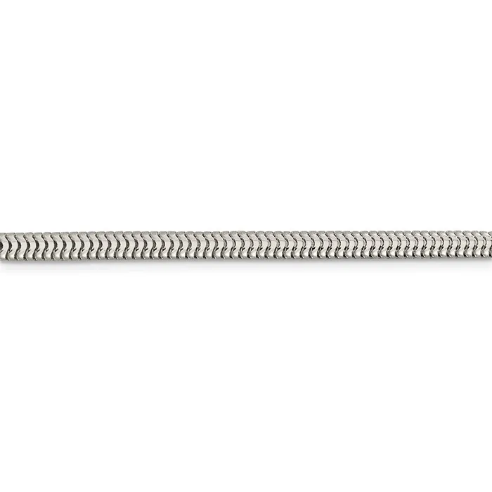 Rings Sterling Silver 4mm Round Snake ChainWBCQSNL10026 WB Choice Jewelry Rings Sterling Silver 4mm Round Snake ChainWBCQSNL10026 WB Choice Jewelry