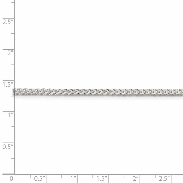 Rings WB Choice Jewelry Sterling Silver 255mm DC Square Franco ChainWBCQQF08024 Rings WB Choice Jewelry Sterling Silver 255mm DC Square Franco ChainWBCQQF08024