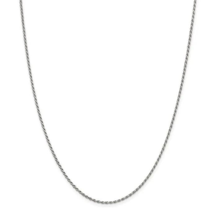 Sterling Silver 17mm Diamondcut Rope ChainWBCQDC02536 WB Choice Jewelry Rings