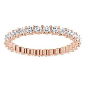 WB Choice Jewelry Rings 14K Rose 2 mm Round 78 CTW Diamond Eternity Band12319160012PSTWBC WB Choice Jewelry Rings 14K Rose 2 mm Round 78 CTW Diamond Eternity Band12319160012PSTWBC