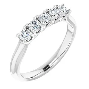 WB Choice Jewelry Rings 14K White 12 CTW Diamond Anniversary Band 12280860001PSTWBC WB Choice Jewelry Rings 14K White 12 CTW Diamond Anniversary Band 12280860001PSTWBC