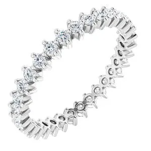 WB Choice Jewelry Rings 14K White 58 CTW Diamond Eternity Band 123487600008PSTWBC WB Choice Jewelry Rings 14K White 58 CTW Diamond Eternity Band 123487600008PSTWBC