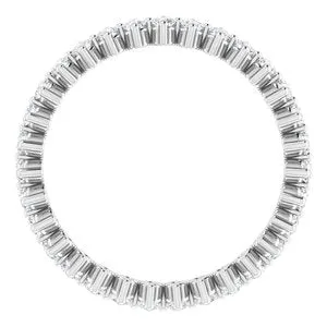 WB Choice Jewelry Rings 14K White 58 CTW Diamond Eternity Band 123487600008PSTWBC WB Choice Jewelry Rings 14K White 58 CTW Diamond Eternity Band 123487600008PSTWBC