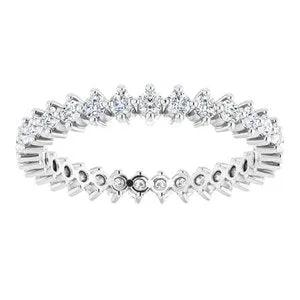 WB Choice Jewelry Rings 14K White 58 CTW Diamond Eternity Band 123487600008PSTWBC WB Choice Jewelry Rings 14K White 58 CTW Diamond Eternity Band 123487600008PSTWBC